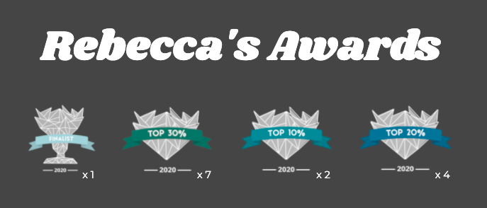 Rebecca's awards