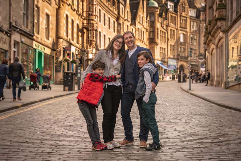 Edinburgh City Family Photography